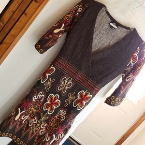 BOHEMIAN BIRD sweater dress